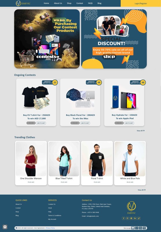 EMEVIC SHOP IN DUBAI